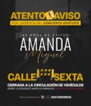 Gobierno de Beto Granados emite aviso vial por concierto gratuito de Amanda Miguel