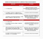 Agenda de Reparaciones del Alumbrado Público de Matamoros