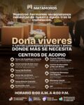 Gobierno de Beto Granados impulsa colecta de víveres en apoyo a familias afectadas en Veracruz
