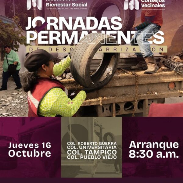 Más colonias se suman a las jornadas permanentes…