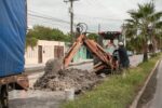 Reparan fuga de agua en la colonia Lauro Villar por instrucción del alcalde Beto Granados