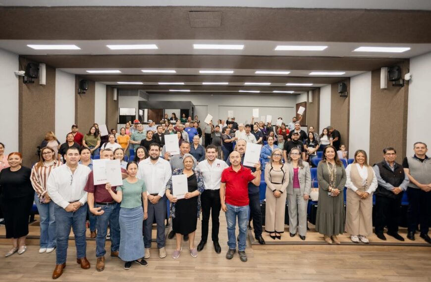 Beto Granados encabeza entrega de escrituras para fortalecer…