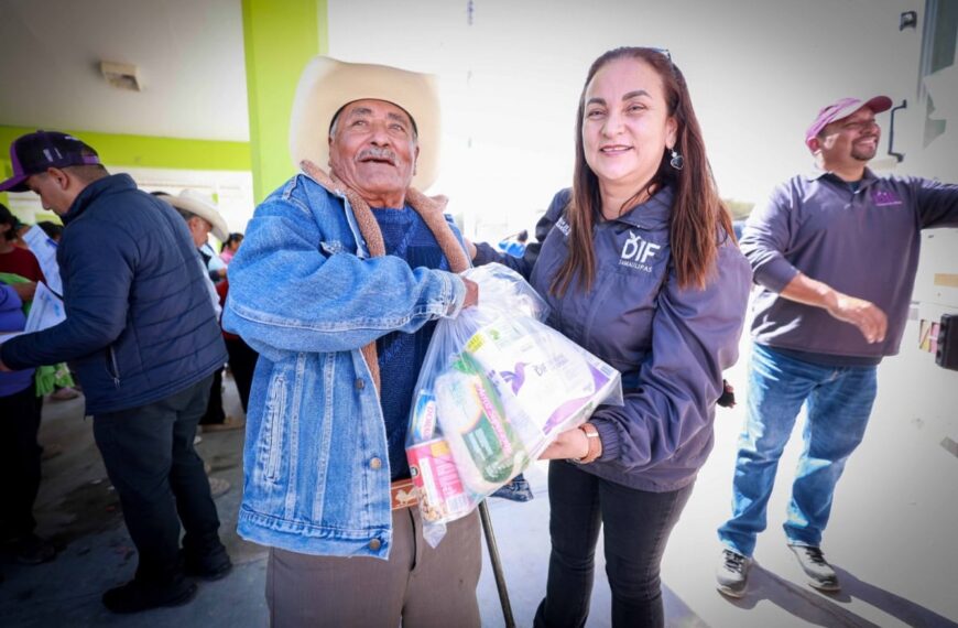 Entrega DIF Tamaulipas canastas alimentarias a población de&hellip;