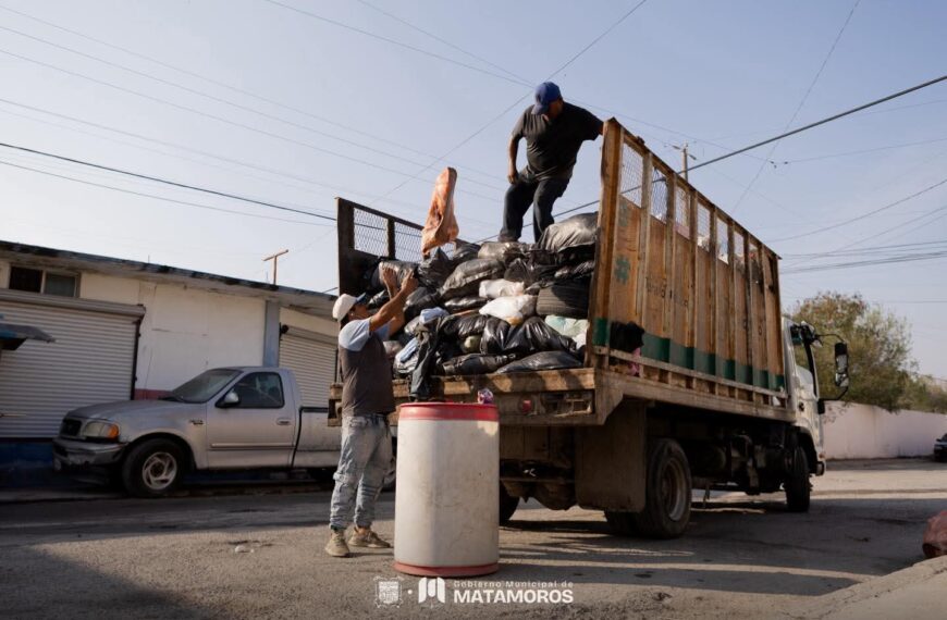 Matamoros avanza con recorridos activos de recolección: Beto&hellip;