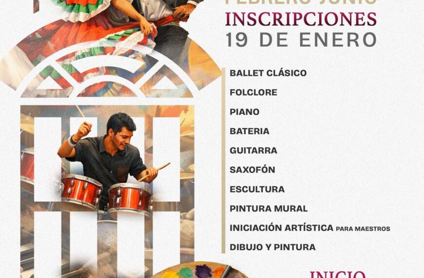 Gobierno de Beto Granados invita a inscribirte a…