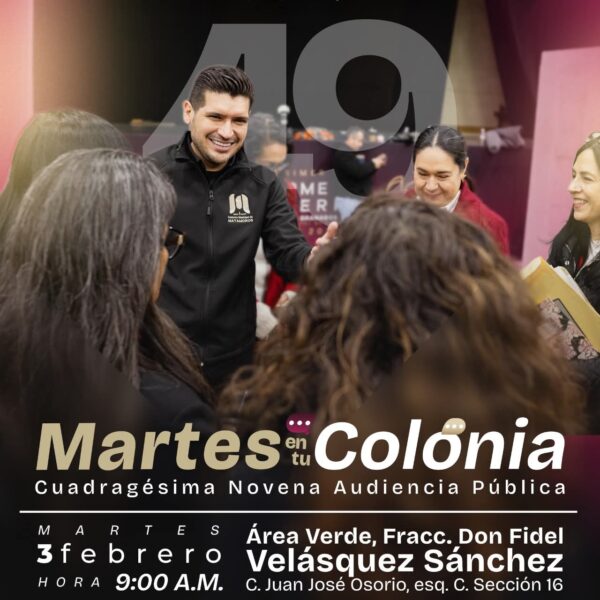 El alcalde Beto Granados acerca los servicios municipales…