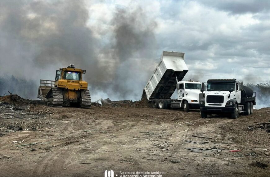 Gobierno de Beto Granados sofoca incendio en basurero&hellip;