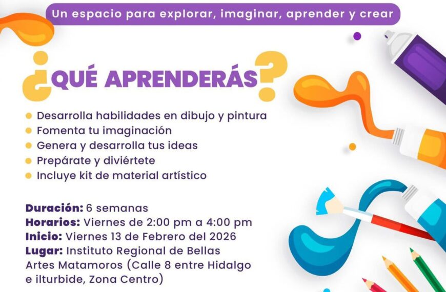 Invita DIF Matamoros a Niñas, Niños y Adolescentes&hellip;