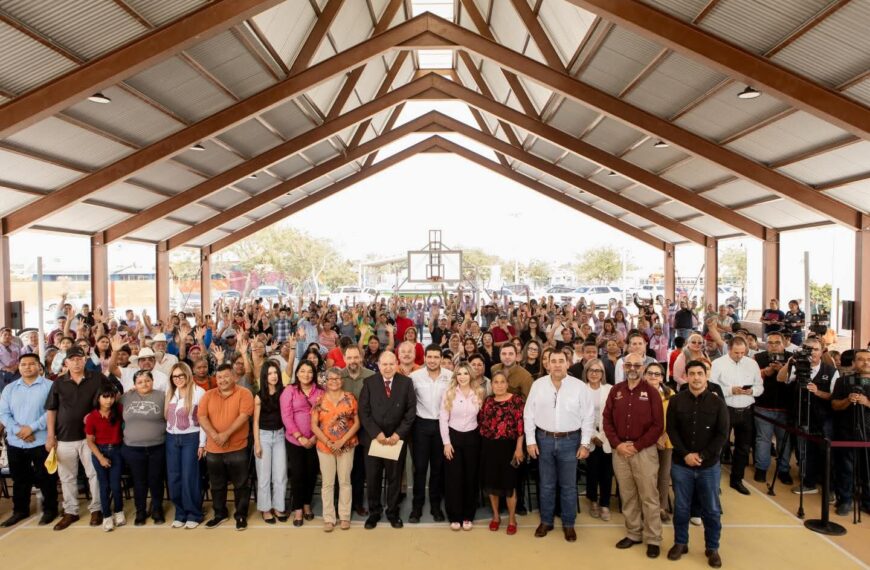 Alcalde Beto Granados inaugura nuevo Polideportivo y 2…
