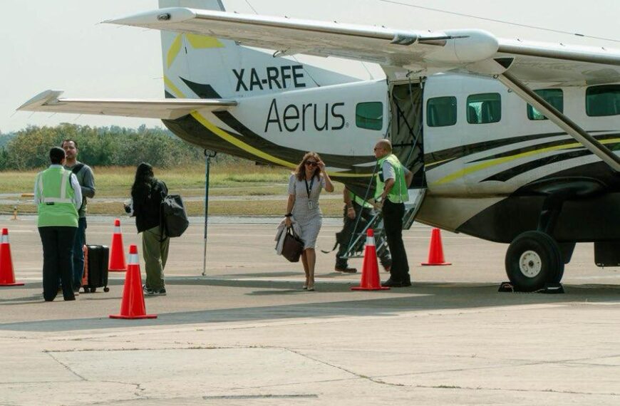 Inicia Aerus vuelos de Tampico a Monterrey: Secretaría&hellip;