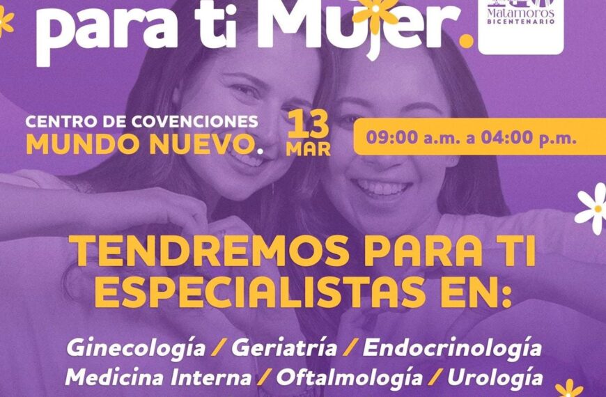 Continúa DIF Matamoros invitando a la población femenina&hellip;